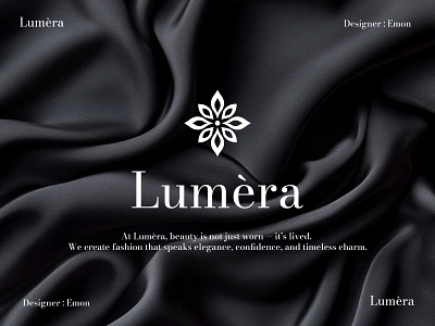 Lumèra – Luxury Brand Identity for Fashion & Clothing apparel logo brand identity branding clothing brand clothing logo custom logo fashion branding fashion graphics fashion house fashion identity fashion industry fashion logo logo creator logo design logo ideas logo inspiration luxury brand luxury fashion minimalist logo sophisticated logo