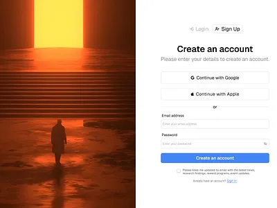 Sign Up graphic design interface product design prototype ui ux