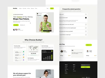 Fintech landing page bank banking innovation banking website clean digital payments digital wallet e banking fintech fintech banner fintech card fintech website fintech landing page global payment money transfer saas schemeless payments ui uiux web app website design