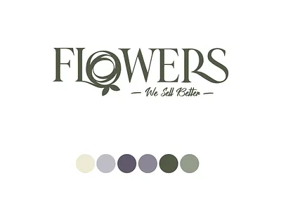 Flowers shop logo branding design graphic design icon identity illustration logo vector