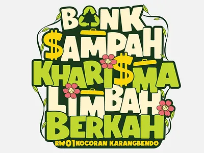 Sticker Bank Sampah ux