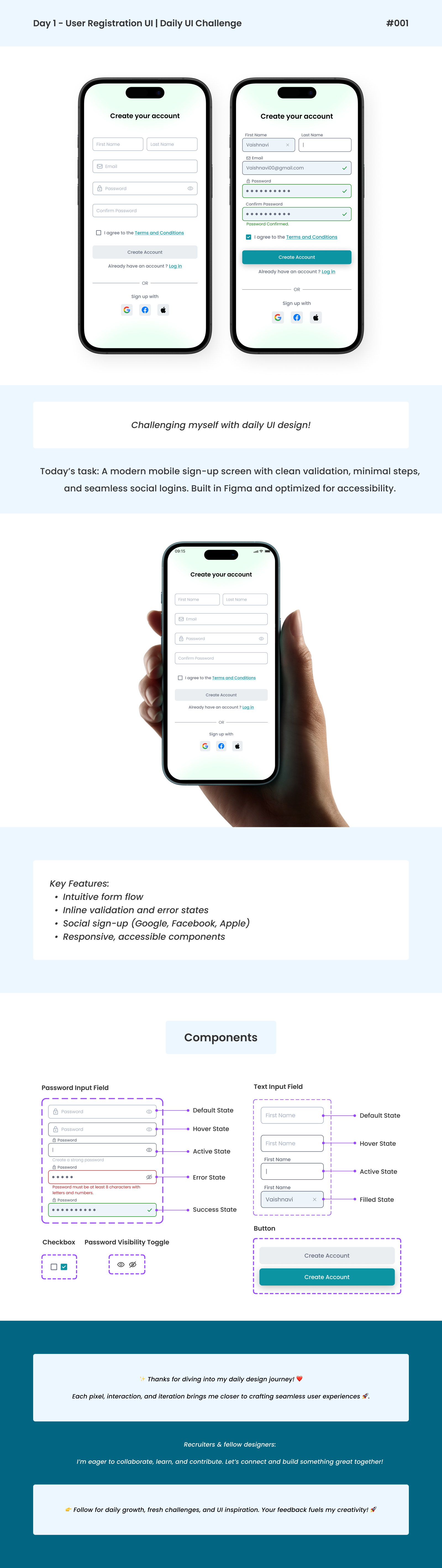 User Registration UI Design branding dailyui design design inspiration figma figma community graphic design logo mobile design mobileux mockup signup ui uichallenge uiux user experience user experinece