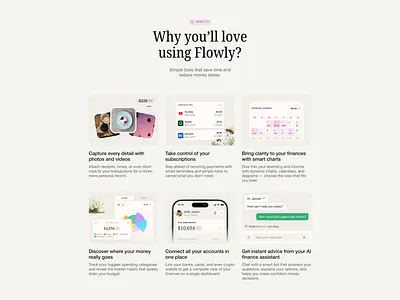 Advantages block bento branding clean design dailyui design illustration logo product design saas ui ux web design