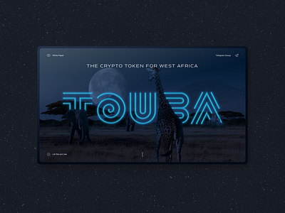 Touba - Night & Day Concept branding and identity figma graphic design image editing image manipulation photoshop sketch ui design uiux design visual design