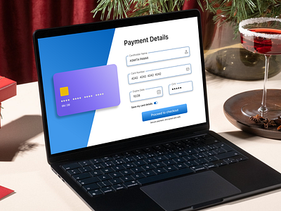 Daily UI #002 – Credit Card Checkout appdesign appui cleandesign credit card checkout dailyui figmadesign interface mobileui uidesign uxdesign