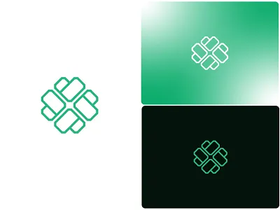 Heart + Clover logo mark brand branding checkmark clover clover logo heart heart logo leaf leaves letter l minimal logo modern logo simple logo tech company tech industry tech logo