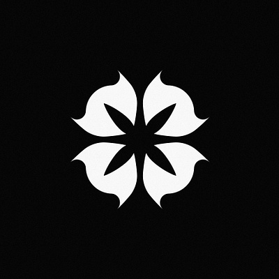 Flower Minimal Logo abstract branding design flower flowers graphic design illustration logo minimal modern pure vector
