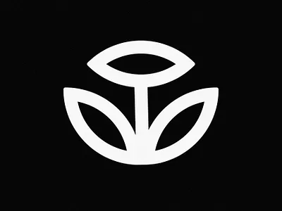 Line Art Flower Logo abstract art branding design flower graphic design illustration line art logo minimal pure vector