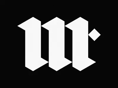 M Letter Logo abstract branding design graphic design illustration logo m letter minimal typography vector