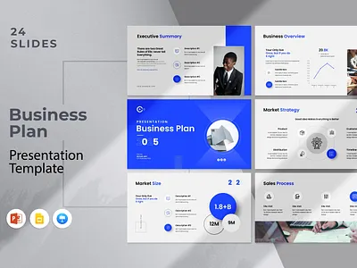 Business Plan Presentation Template marketing