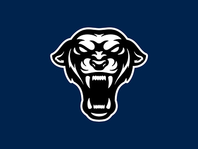Panthers Head Mascot apparel baseball branding character design esport football graphic design illustration logo martial arts mascot mma panther simple soccer sports team vector vintage