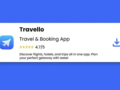 Day 74 – App Download | Travello branding daily daily ui dailyui design graphic design logo ui uichallenge