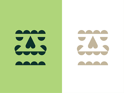 THE GIANT FACE 2025 branding design exploration face giant graphic design illustration logo logo experiment logo practice minimal logo myth vector