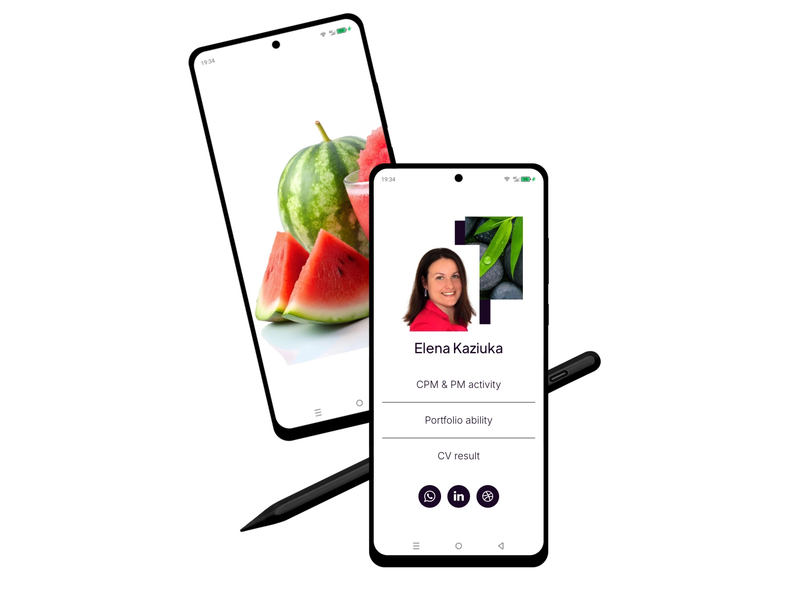 Service variety branding graphic design project nav site ui visit card