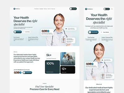 MedSphere - Doctor Appointment Booking Website Design appointment artxis clinic doctor appointment website doctor booking website doctor landing page doctor website design doctors appointment website healthcare healthcare website hospital medical website medicine online doctor appointment online health care product design ui design web design website design