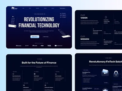 Fintech Summit Web banking black dark fin finance fintech glass glassmorphism money neumorphism service summit tech ui wallet web website