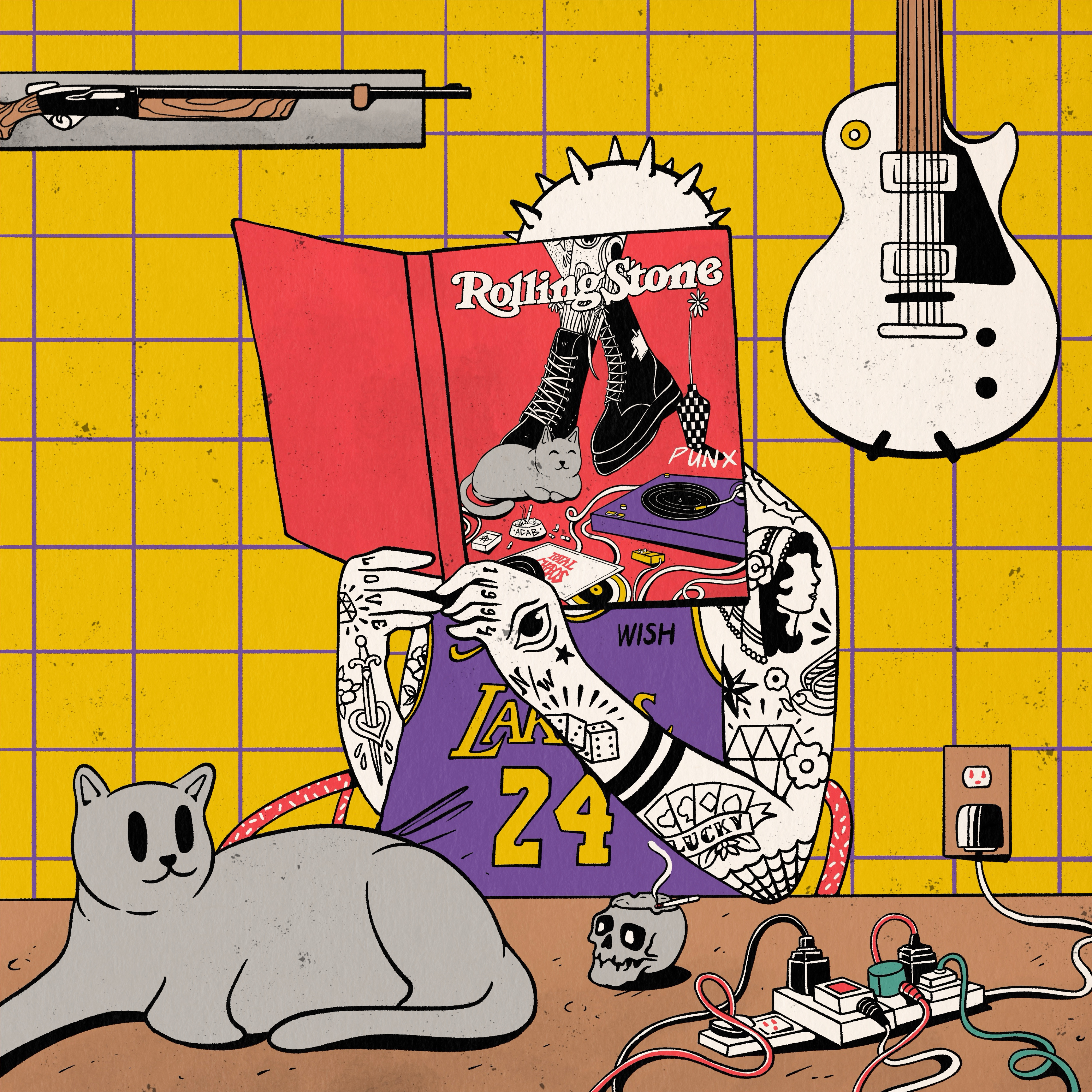 Example of Illustration Services For Tees & Posters