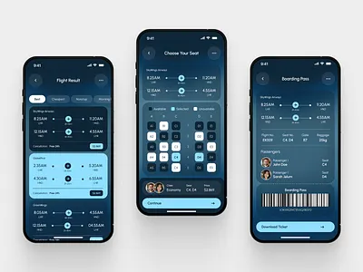 Flight Booking App UI air ticket booking airplane app design artxis booking flight flight app flight app design flight booking flight booking app flight booking app design flight search flight ticket hello mobile plane booking product design ticket ticket booking ui design