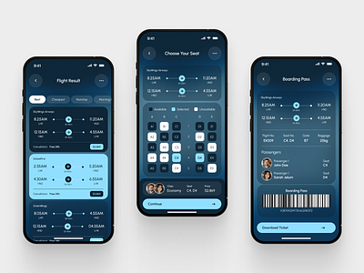 Flight Booking App UI air ticket booking airplane app design artxis booking flight flight app flight app design flight booking flight booking app flight booking app design flight search flight ticket hello mobile plane booking product design ticket ticket booking ui design