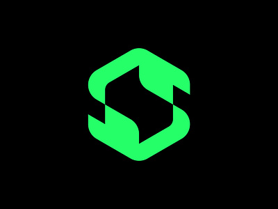 S Logo abstract logo app logo brand identity branding connected creative design geometric logo hexagon icon letter logo logotype modern logo monogram s letter s logo symbol