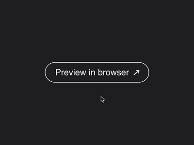 Day 127 - Preview in browser hover animation graphic design interactiondesign microinteractions motion graphics ui