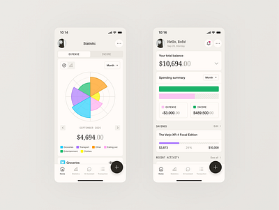 Finance Management App app branding clean design dailyui design illustration logo mobile mobile app product design ui ux web design