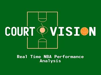 SaaS Pitch Deck Court Vision graphic design illustration logo nba pitchdeck pitchslides saas vector