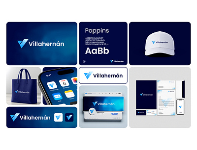 Logo And Branding (Villahernán) abustruct logo app favicon bag design blue color logo brand identity branding business card design card design corporate identity logo logo branding logo design social media design stationery stationery design typhography v abustruct logo v logo