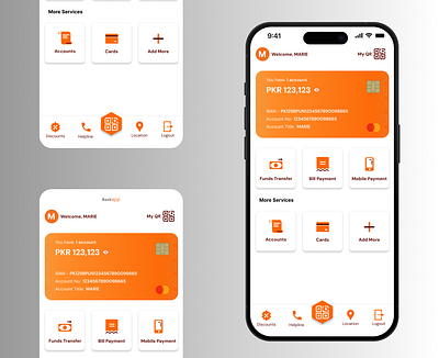 Banking App UI/UX Transformation appdesign bankapp branding fintech fintechapp mobileapp rebranding ui uidesign ux