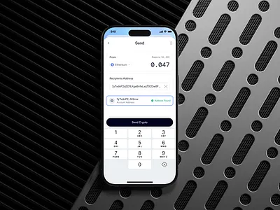 Crypto Wallet App: Send Crypto Flow app design blockchain btc coin crypto crypto app design crypto eth crypto transaction cryptocurrency eth financial fintech product design sending crypto ssfjvn success transaction transfer flow uiux web3