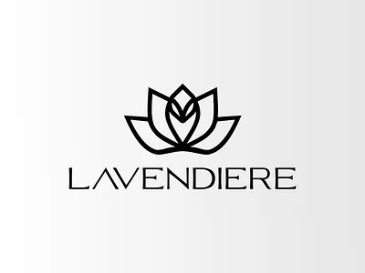 Lavendiere brand identity branding logo