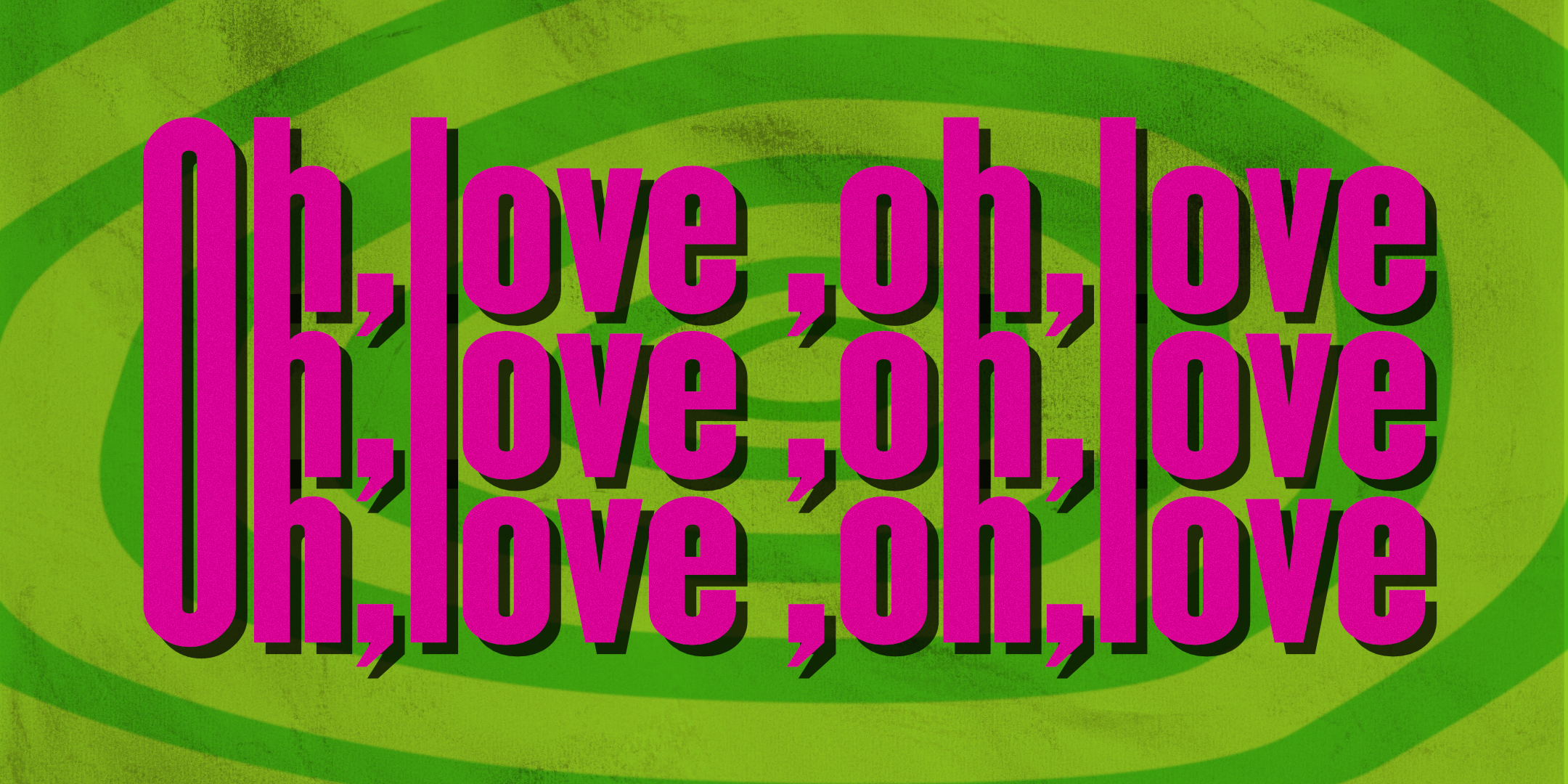 Oh Love! affinity design graphic design green day illustration music rock typography vector
