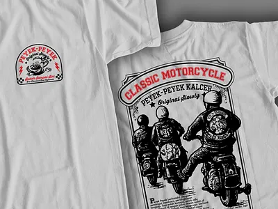 Tshirt Vintage MC typography
