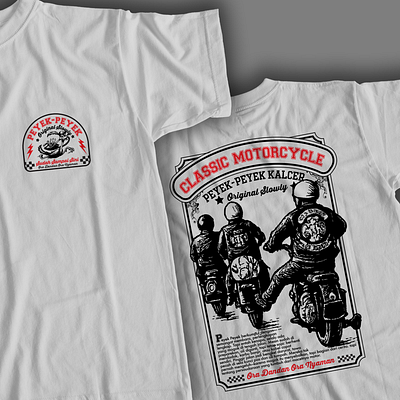 Tshirt Vintage MC typography