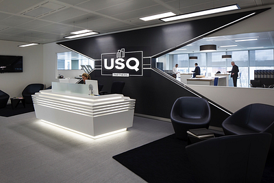 USQ Investments Brand identity design adobe photoshop brand identity design figma logo design logotype