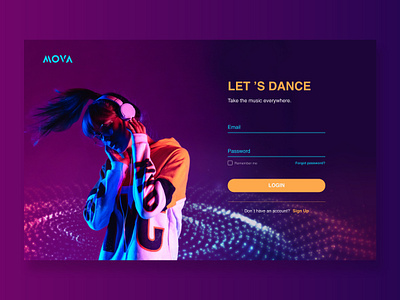 Daily UI #01 — Sign Up daily ui dailyui sign up ui
