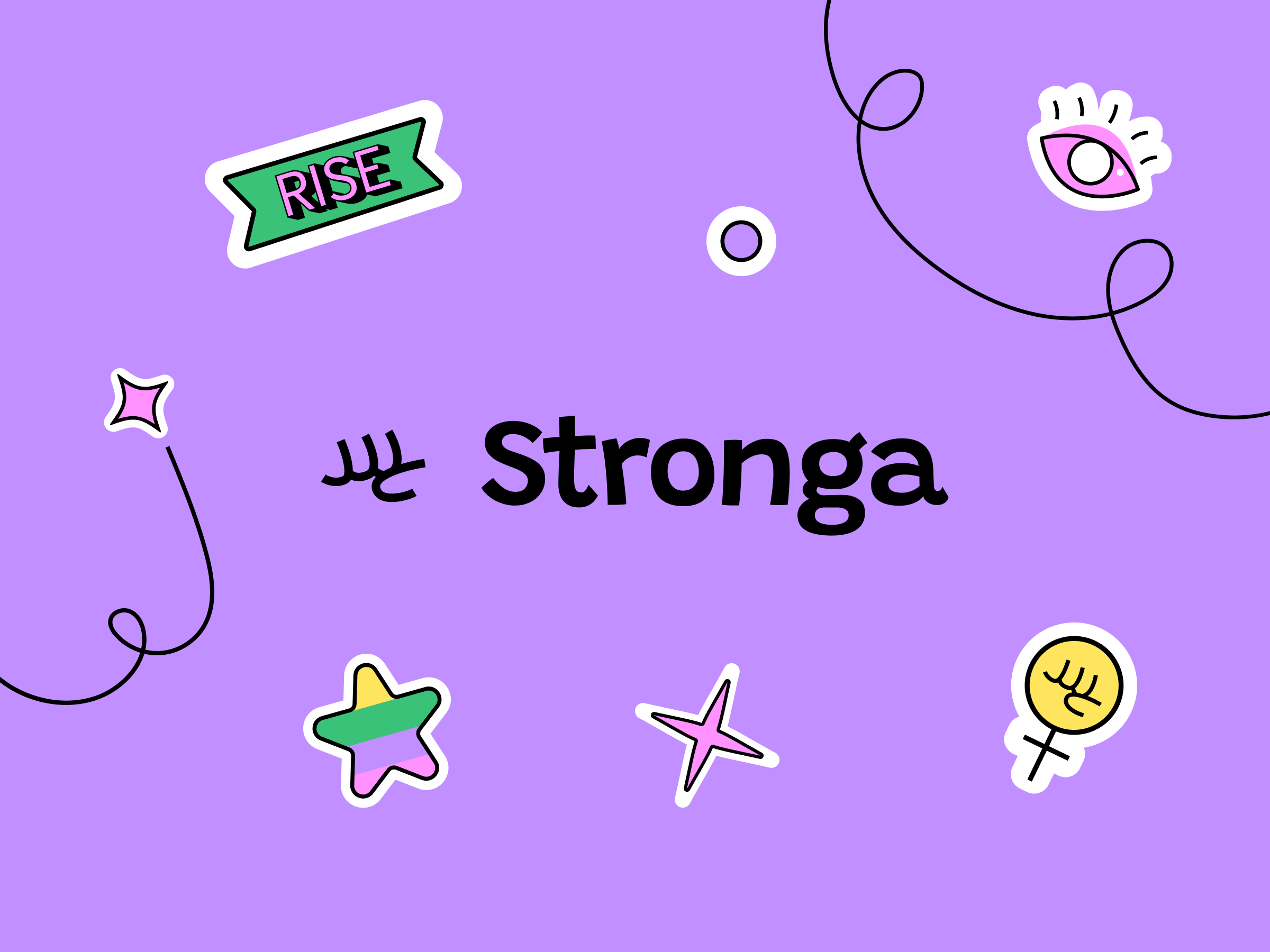 Stronga - Branding & Visual Identity 2d adobeillustrator brand design brand identity branding branding design colorful design gif graphic design graphic designer illustration logo logotype loop modern motion graphics social media post stickers ui