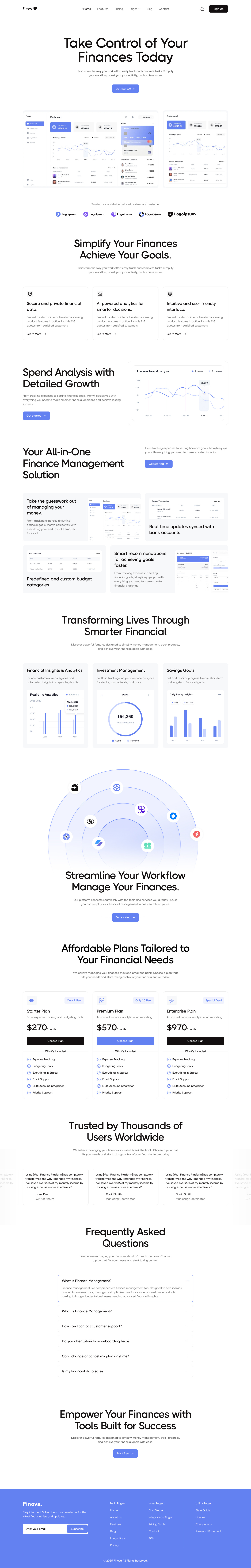 FinovaNF - Webflow Sass Template figma figmadesign madeinwebflow nocode uidesign uxdesign webflow webflowdesigner webflowdeveloper webflowtemplate