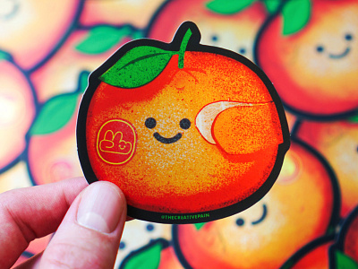Orange stickers :) illustration illustrator oranges stickers the creative pain vector