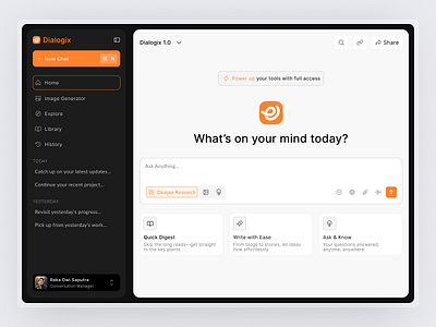 AI Chat Bot Website ai artificial intelligence assistant chat bot chat gpt dashboard database design generate gpt prompt technology ui ux web app website