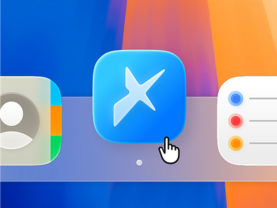 Xotoz - App icon ⚡️ 3d 3d icon app app icon branding code editor graphic design icon illustration logo logo app vector