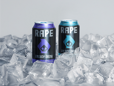Reaper Logo and Visual Design brand branding cold design diamond drink energy graphic design inspiration logo modern poster reaper sport trend vector