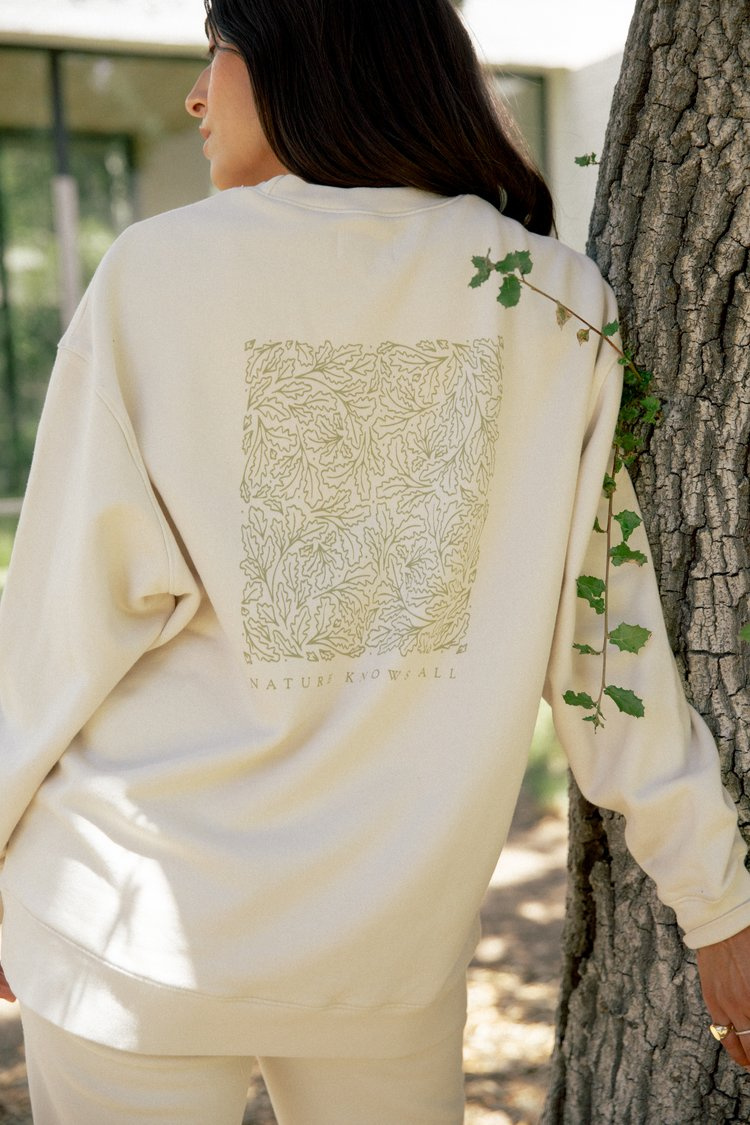 Oak Essentials x MATE The Label Sweater Design + Direction branding design female designers illustration typography visual design