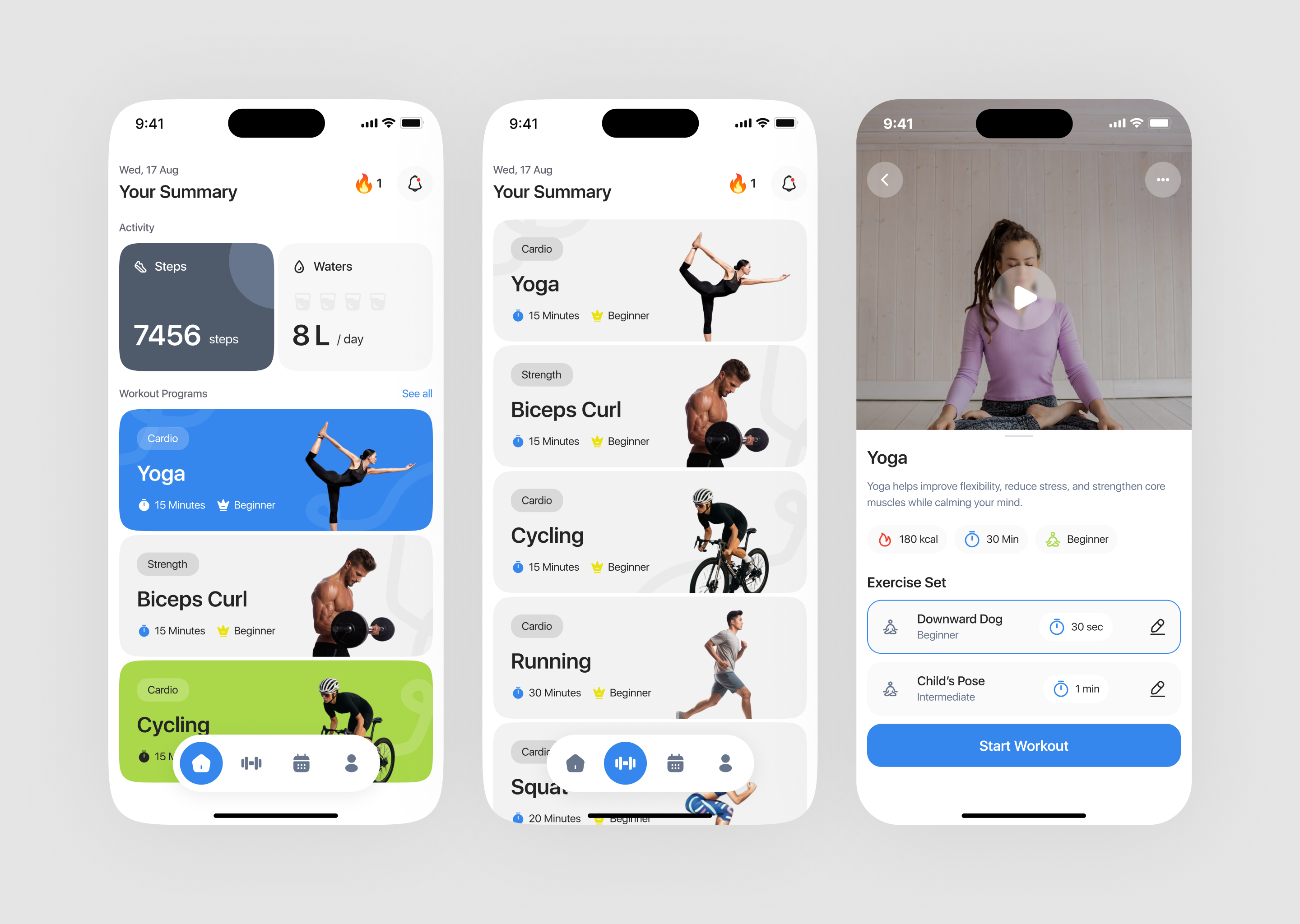 FitGo Mobile App | Health & Wellness Platform animation branding design gym health mobile app mobile app design motion graphics ui user experience user flow user interfaces user interfaces design wellness