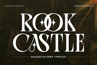 Rook Castle – Bold Gothic Display Font classy