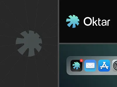 Oktar - Branding & logo animation brand design brand guidline brand identity branding clean design graphic design logo logo design minimalist logo modern modern logo motion graphics technology ui uidesign uiux ux uxdesign