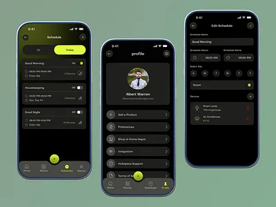 Smart Home Mobile App Design app controllers dailyui dark dark mode dashboard data data visualization eco frosted frosted glass glass glass morphism glassmorphism home navbar panel smarthome ui ux
