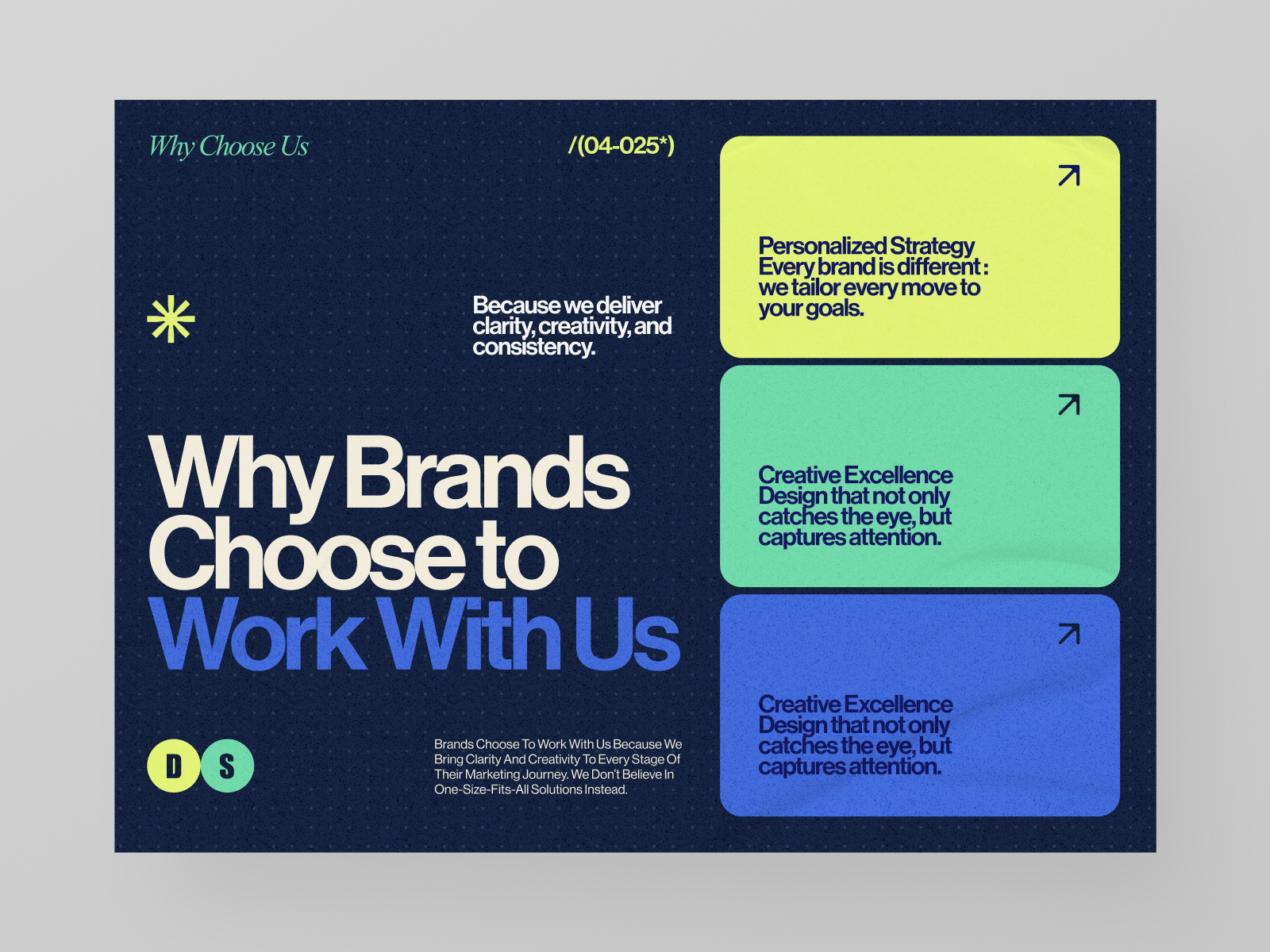 Example of Custom Presentation Design