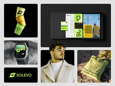Logo & Branding ✦ Solevo ai logo branding creative logo energy logo logo logo design logo mark logotype print solar energy logo solar logo solar logo design typography