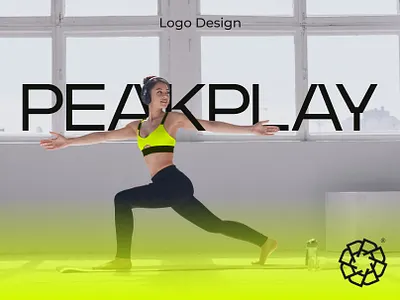 PEAKPLAY - Sports Logo brand identity brand visual branding creative graphic design graphics logo logo design logotype minimal